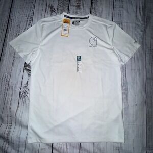 Carhartt Force Sun Defender T-Shirt Men's Medium Relaxed Fit White 106163 NWT